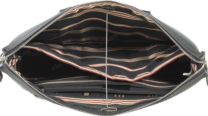 Сумка Continent CM-142 Black  (кожзаменитель, чёрная, 15.6")