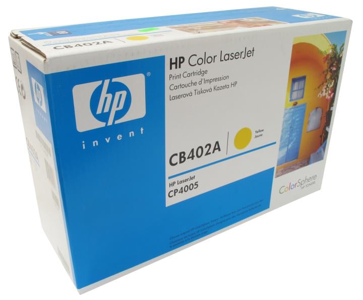 Картридж HP Color LaserJet CB402A Yellow Print Cartridge, up to 7,500 pages