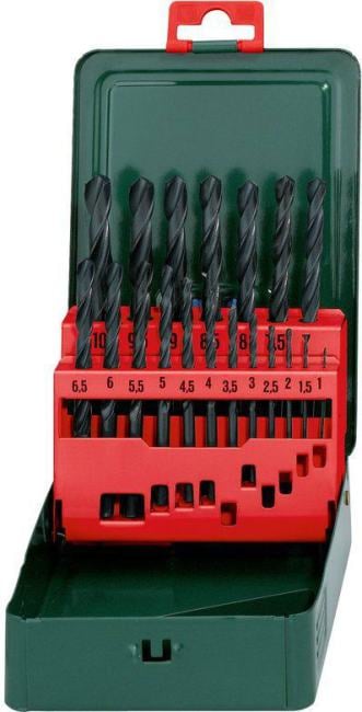 Набор сверл Metabo 627151000 по металлу (19пред.)  для  дрелей