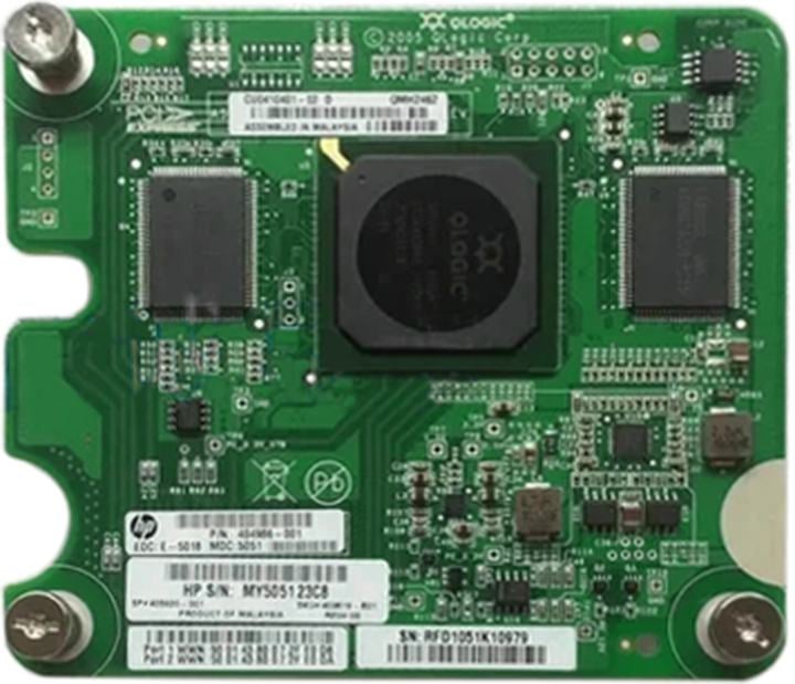 405920-001/403619-B21 Доп. плата контроллера Qlogic 4GB QLE2462  HP BL260cG5/BL460cG6/BL465cG7 (NC)