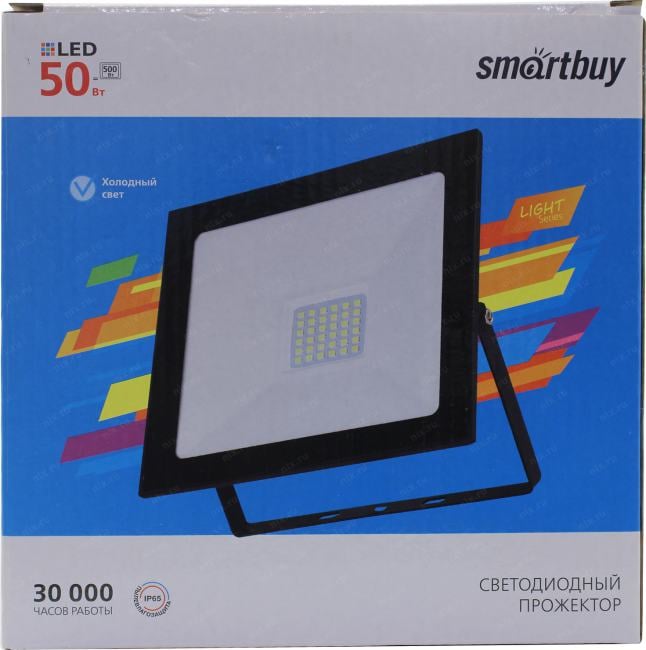 Smartbuy <SBL-FLLight-50-65K> (2650 люмен,  6500K, 50Вт, 220-240В)