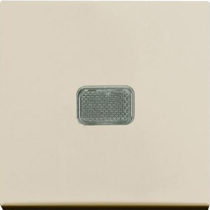 Выключатель ABB 2CKA001012A2156, одноклавишный, с подсветкой, слоновая кость