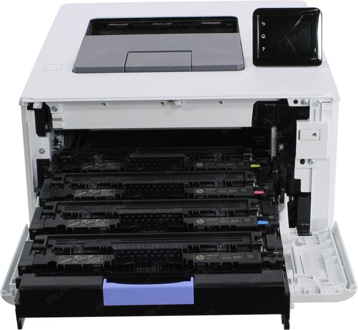 HP Color LaserJet Pro M454dw(A4, IR3600, 27color/27mono ppm, 512Mb+512Mb flash, 2лотка(250+50л), Двухстороняя печать, Сенсорный дисплей 6.9см, печать с USB носителей, ePrint, 802.11b/g/n/USB/GLAN) ( W1Y45A )