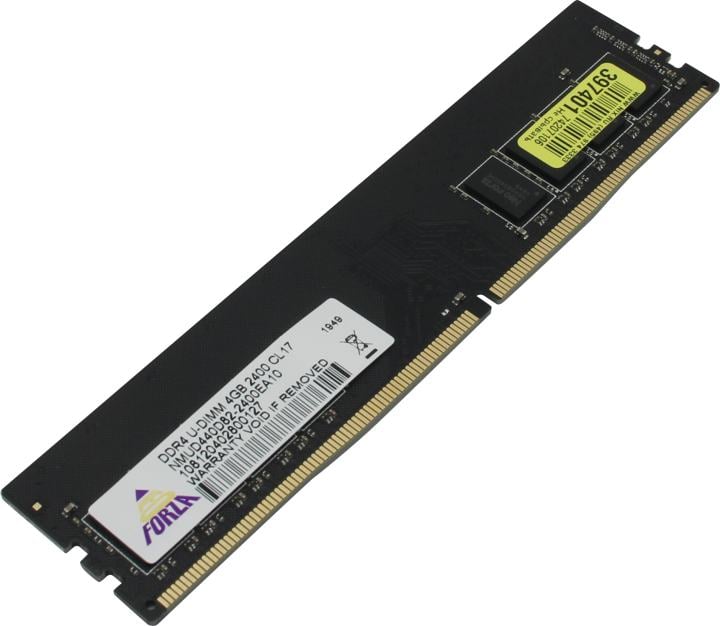 Neo Forza <NMUD440D82-2400EA10> DDR4 DIMM  4Gb <PC4-19200> CL17