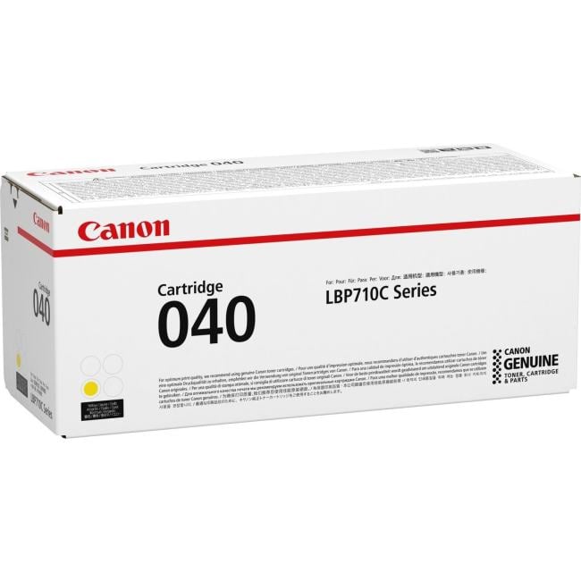 Тонер Картридж Canon 040Y 0454C001 желтый (5400стр.)  для Canon LBP-710/712