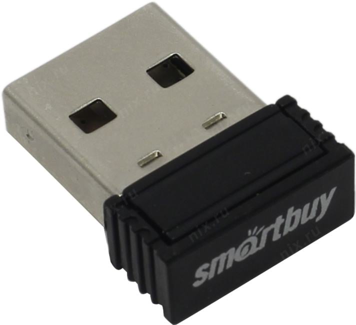SmartBuy One Wireless Optical Mouse <SBM-378AG-K> (RTL)  USB 3btn+Roll, беспроводная