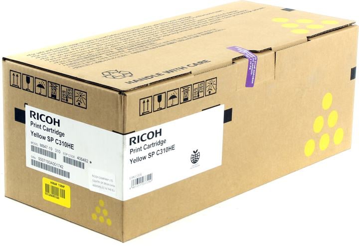 Тонер-картридж Ricoh <SP C310HE Yellow> для Aficio SP C242SF/C242DN (повышенной ёмкости)