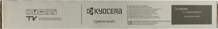 Картридж лазерный Kyocera TK-8800K для Kyocera P8060cdn, черный, 30000 стр.