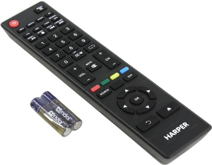 54.6" ЖК телевизор HARPER 55U750TS (3840x2160, HDMI, LAN,  WiFi,  USB,  DVB-T2, SmartTV)
