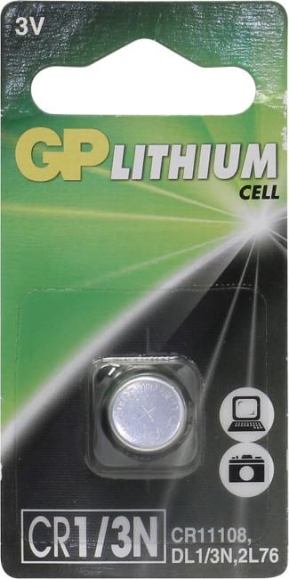 GP Lithium  CR1/3N (Li, 3V)