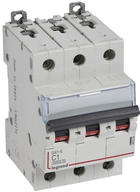 Legrand 407292  Авт.выкл.DX3-E  C20  3П 6000/6kA
