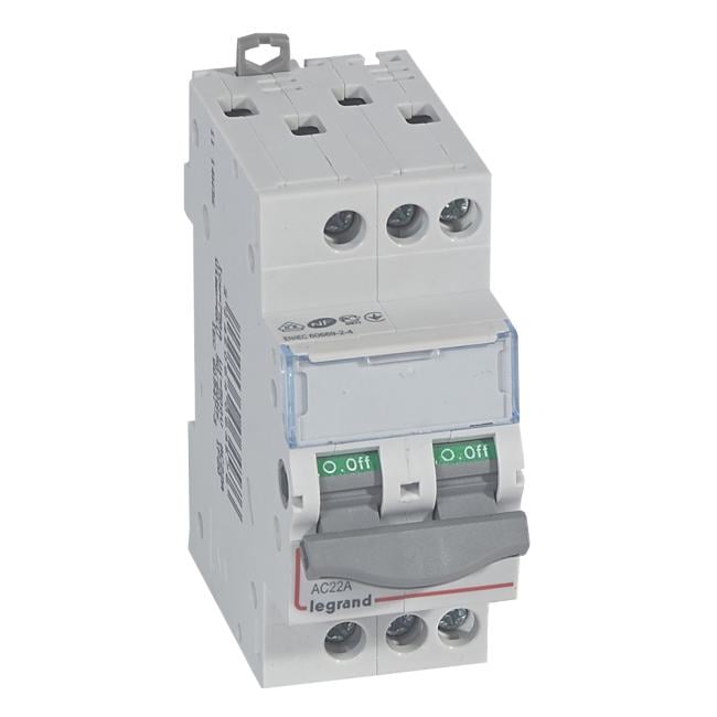 Legrand 406457 Выключатель-разъединитель  DX3 3П 20A