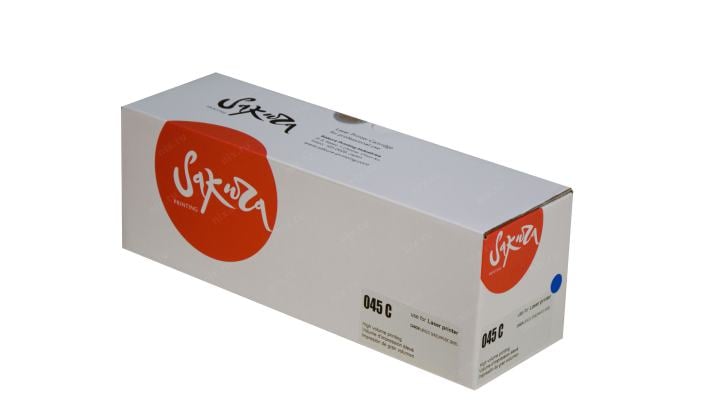 SACRG045C Картридж SAKURA CRG045C для Canon i-SENSYS LBP-610C, MF-630C, синий,  1  300к.