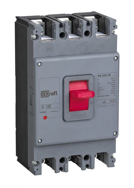 DEKraft 22760DEK Силовой авт. выкл. 3P 315А 35кА ВА-305