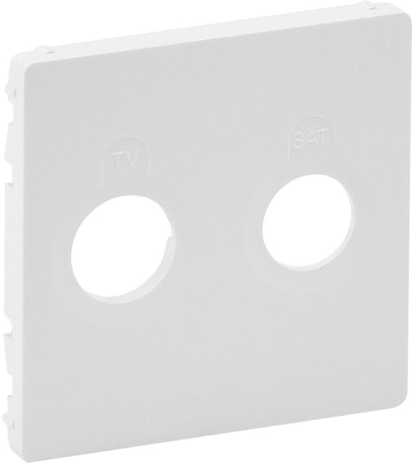 Legrand 754820 Valena LIFE. Лицевая панель для розеток TV-SAT. Белая