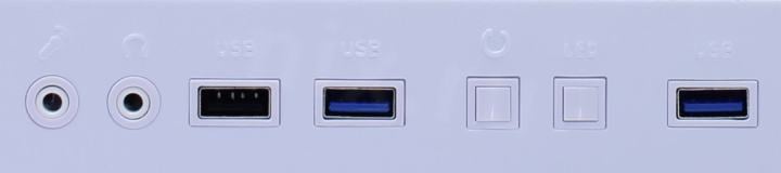 Minitower 1STPLAYER TRILOBITE T3 <T3-WH-4F1-W> White MicroATX  без  БП
