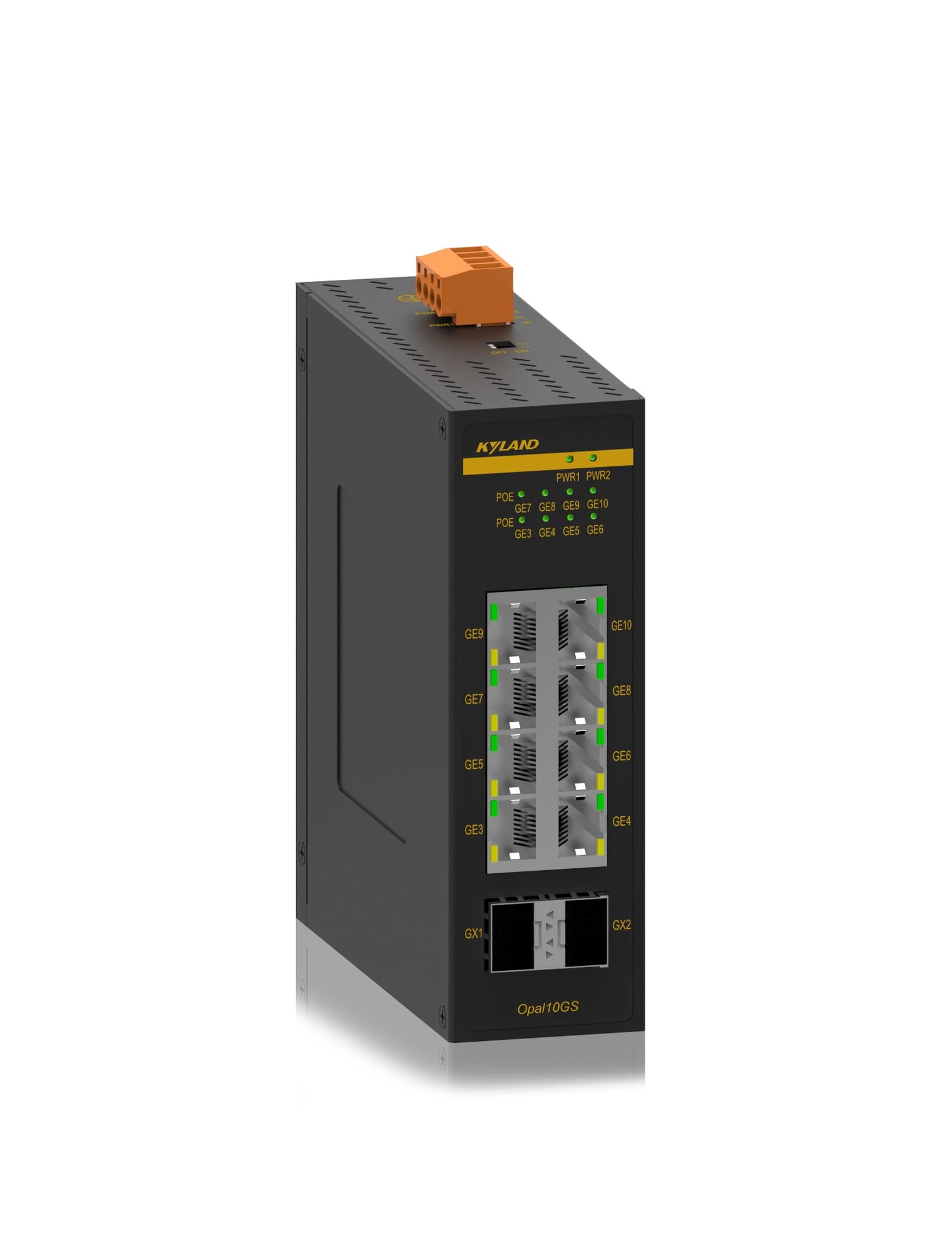 Коммутатор Kyland 6149819, 8×PoE 30Вт, 8×GbE, неуправляемый