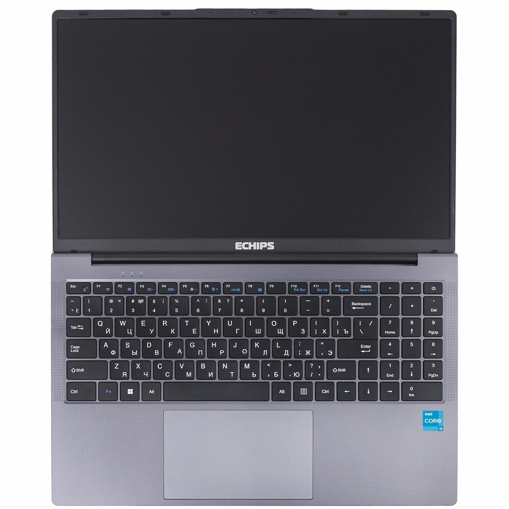 Ноутбук Echips Hot 15.6"(1920x1080 IPS (матовый))/Intel Core i3 1025G1(1.2Ghz)/8192Mb/256SSDGb/noDVD/Int:Intel UHD Graphics/Cam/BT/WiFi/51.3WHr/war 1y/1.7kg/Silver/Win11Home