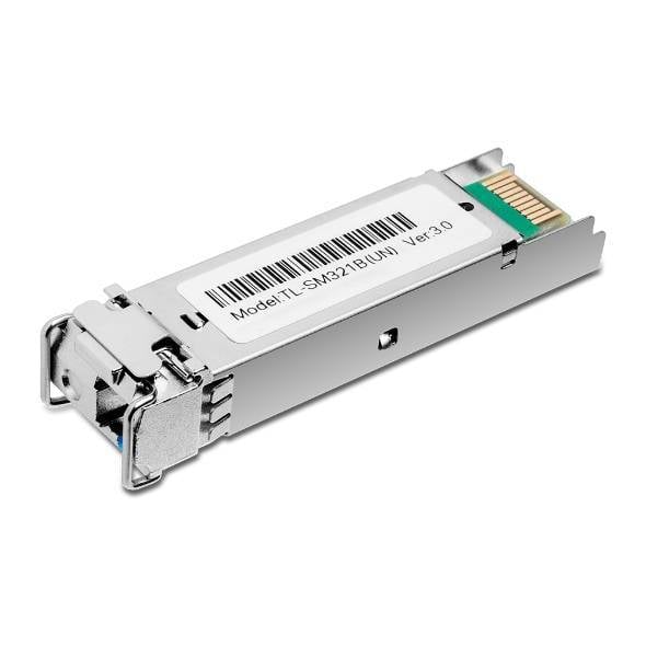 TP-Link SM321B UN/4.0 WDM SFP-трансивер, 1000Base-BX (Simplex LC), Tx: 1310нм, Rx: 1550нм, одномод, до 20км