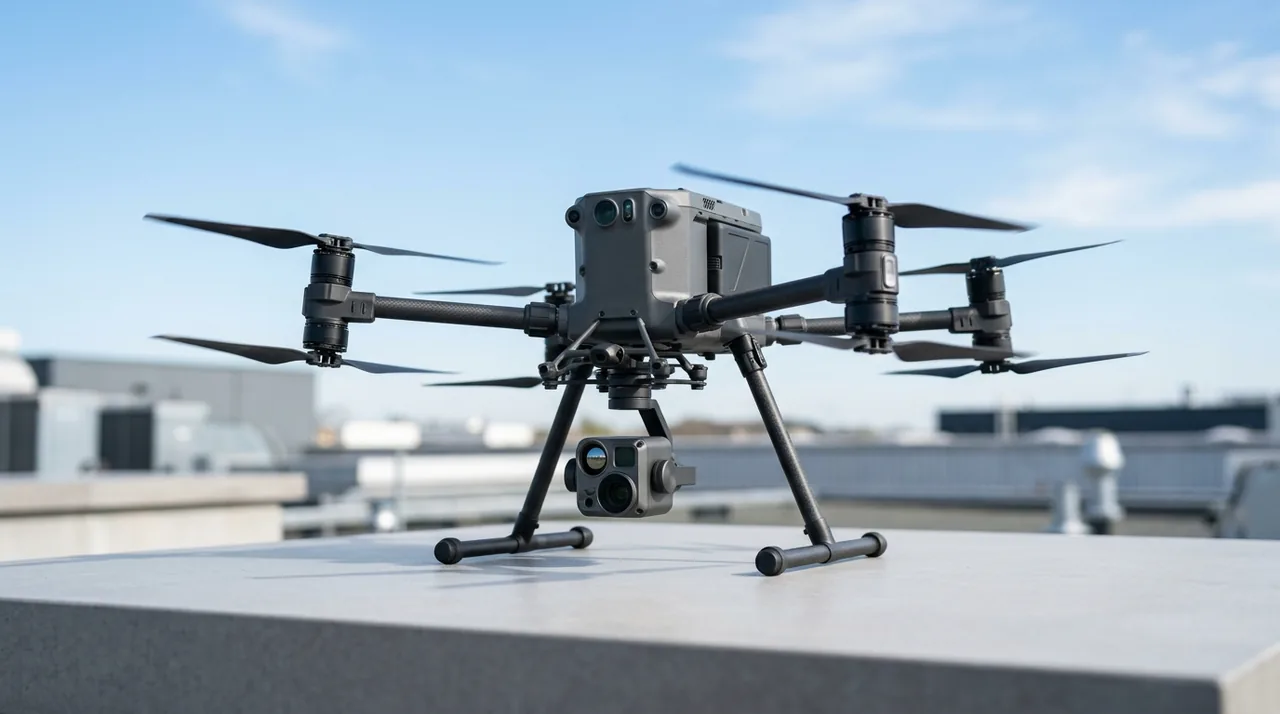 DJI Matrice 4 Enterprise — обзор: промышленный дрон с ИИ и тепловизором