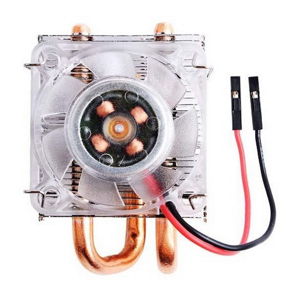Вентилятор для процессора Raspberry Pi RPI-LPCOOL, Низкопрофильная башня охлаждения для Raspberry Pi.