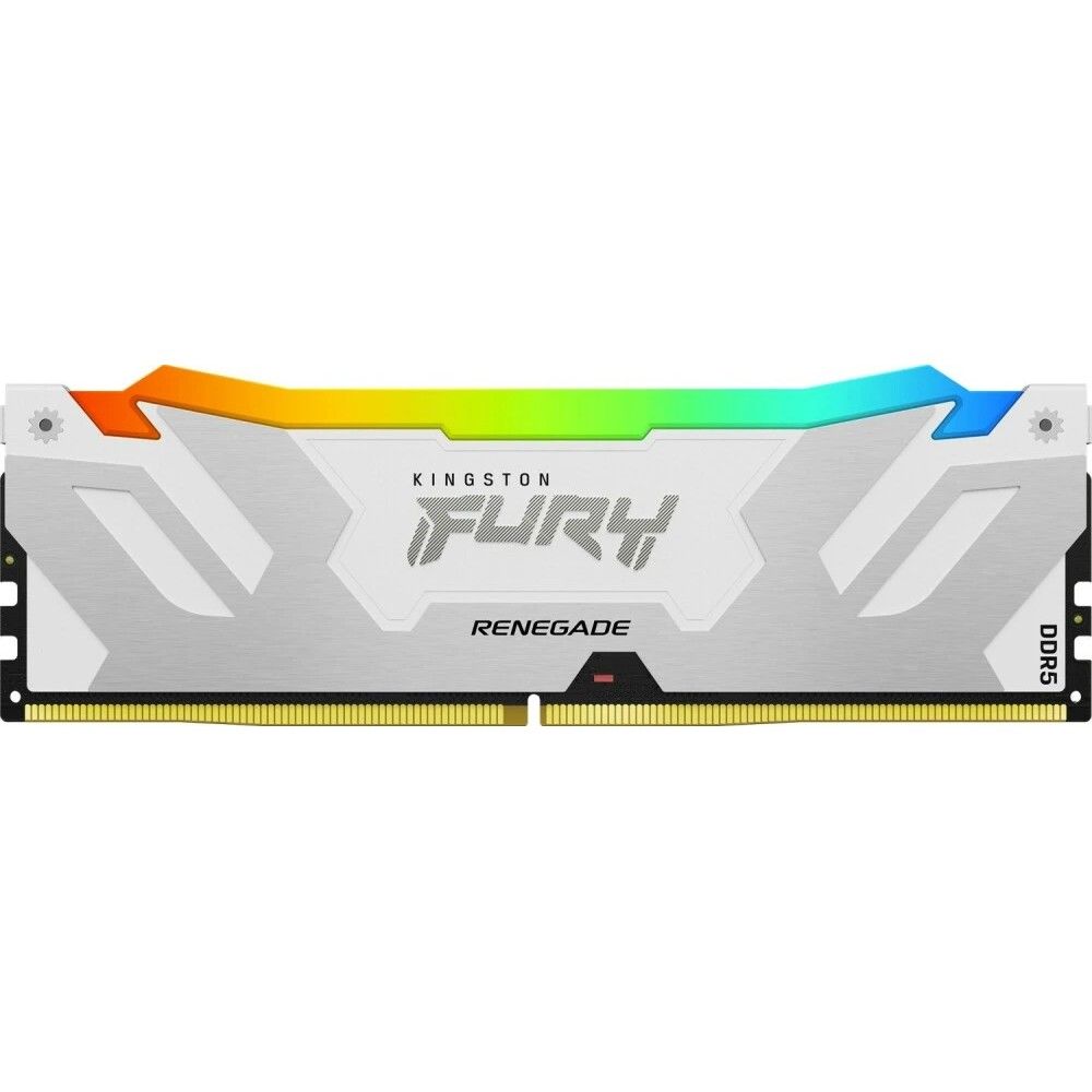 KF580C38RWA-24 Kingston 24GB DDR5 8000 FURY Renegade White RGB Non-ECC Unbuffered DIMM CL38