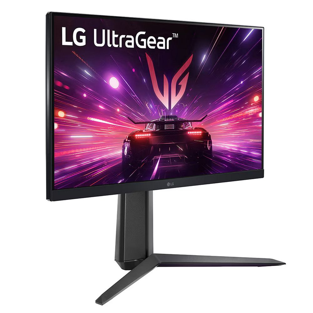 Монитор 23.8" LG 24GS65F-B  IPS, 1920x1080, 180Hz, 1ms, 300сd/m, 1000:1, HDR10 | HDMI(2.0), DP(1.4) | HAS, Pivot, Swivel, ExPSU, Vesa 100, Black
