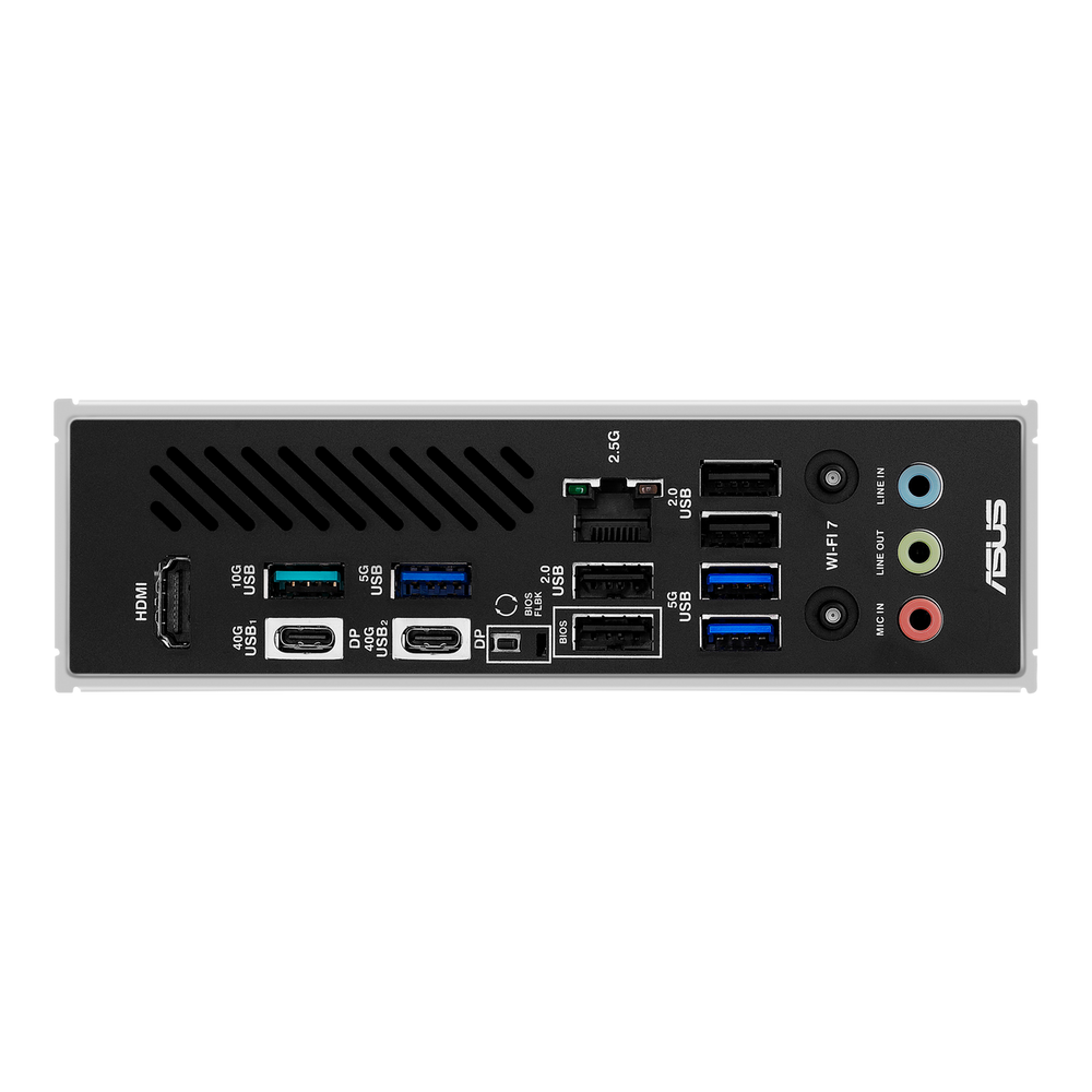 Материнская плата ASUS X870 MAX GAMING WIFI7 AM5 ATX 4xDDR5 4хPCIEx16 PCIEx1 4xM.2 2xUSB-C HDMI 2.5GLAN Wi-Fi 7