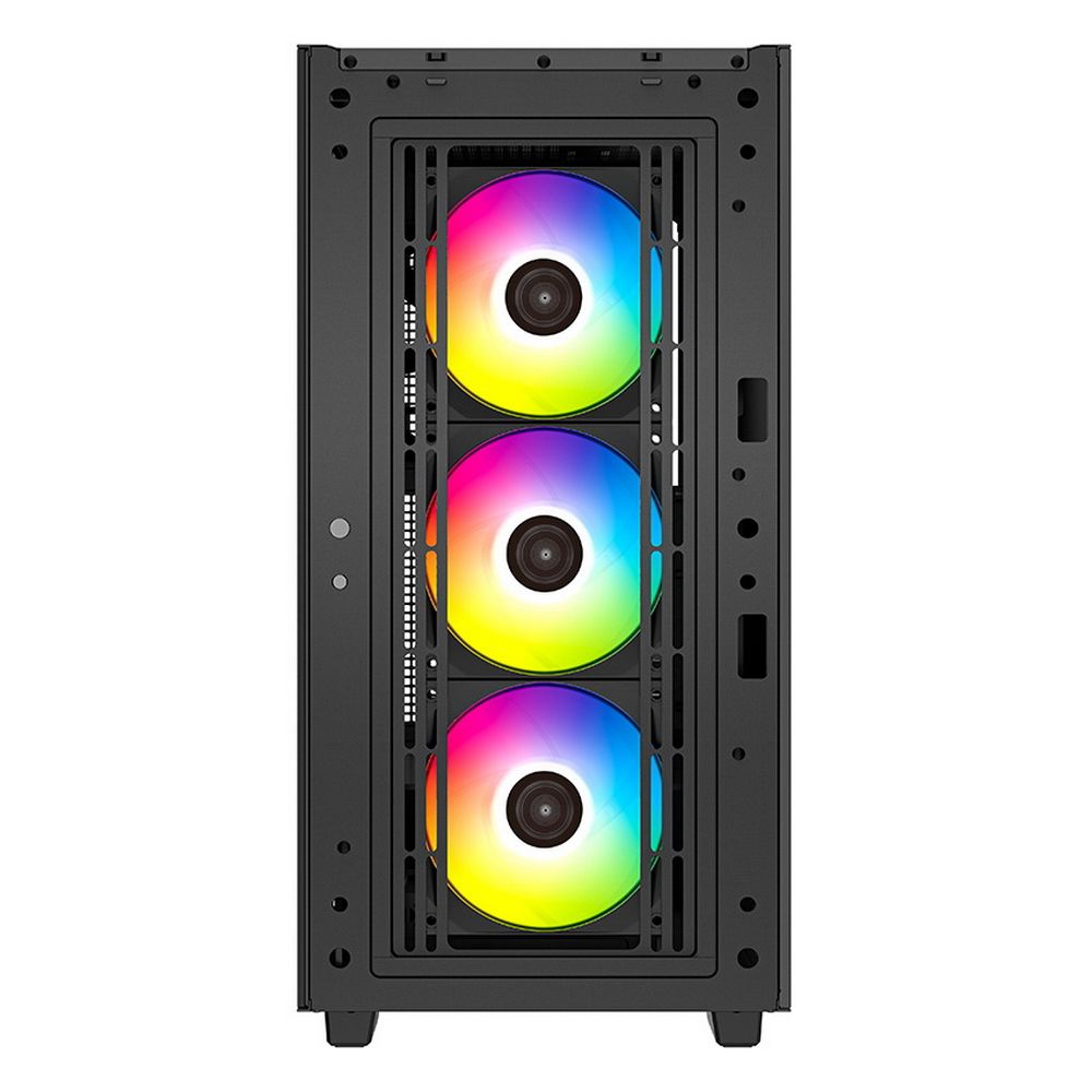 Корпус Deepcool Bad Pack CG540 R-CG540-BKAGE4-G-1, Midi-Tower, Black, Dual Tempered Glass Panels (714798) E-ATX, «CPU Height 175mm, VGA max 380mm, USB 3.0 x 2, Combo Jack x 1, int. 3.5» x 2 , 2.5» x 2+1, Ext. 5.25» x 0, 3.5» x 0»