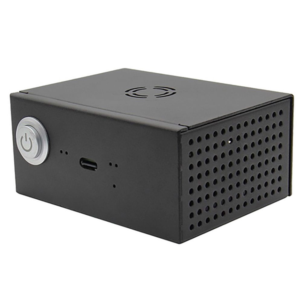 Корпус ACD Metal Case + Power Control Switch + Cooling Fan Kit for Raspberry Pi X820 v1.3 (X800) SSD&HDD SATA Storage Board KP561