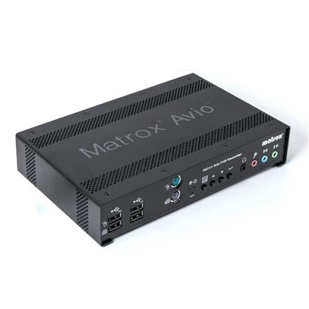 Коммутатор видеосигнала Matrox AV-F125TXF - Transmitter Fiber Optic KVM  Extender DUAL display support {4}