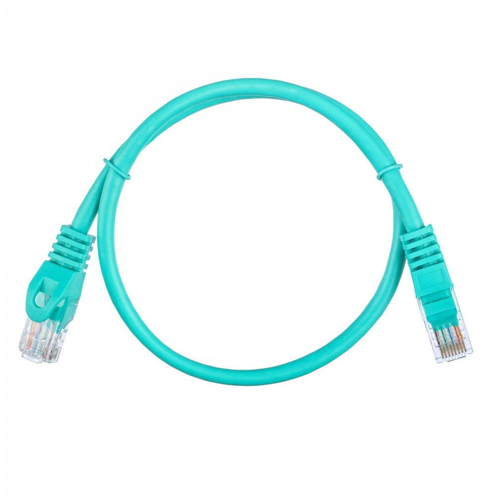 Кабель ACD Патч-корд ACD-LPU5E-5DG |ACD-LPU5E-5DG| Cat5e UTP 24AWG 4Pair, 7/0.18мм CCA Зеленый, 0.5м, (741364) 
