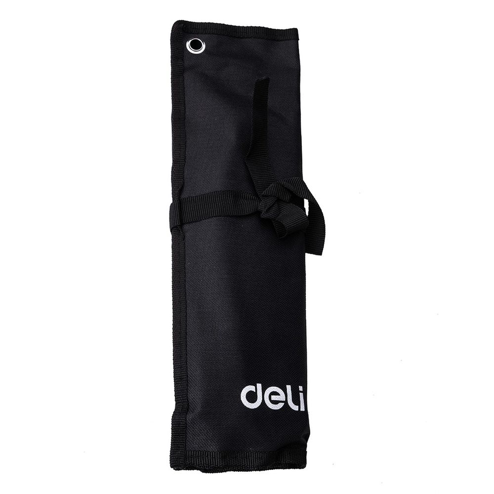 Набор комбинированных гаечных ключей 12 шт Deli DL130012A Спецификация: 6 мм, 8 мм, 10 мм, 11 мм, 12 мм, 13 мм, 14 мм, 15 мм, 17 мм, 19 мм, 22 мм, 24 мм. Матовая хромированная поверхность. Тканевая упаковка.