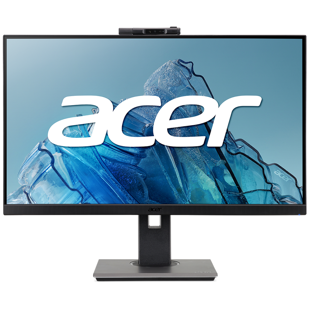 Монитор 27" Acer Vero B277UD3bmiqprcuzx IPS 2560x1440, 100 Гц, 4 мс, 16:9, 350 кд/м², DP 1.2, HDMI 2.0, USB Hub (3x USB 3.0), FreeSync, HDR10, динамики (2x5 Вт), веб-камера, черный