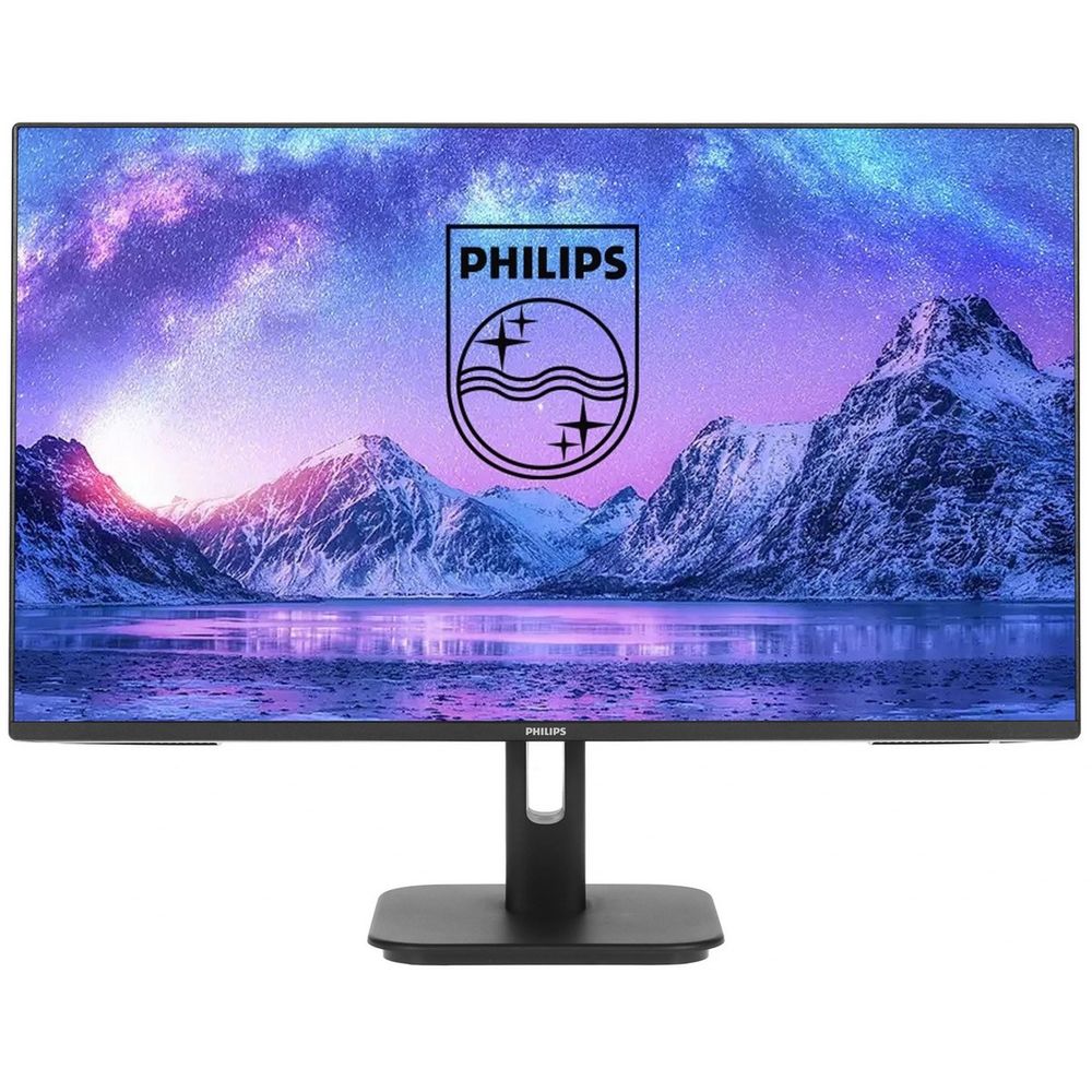 Монитор 27" PHILIPS 27E1N1300A  IPS, 1920x1080, 100Hz, 4ms, 250сd/m, 1300:1 | HDMI(1.4), Type-C(PD65W), 2xUSB 3.2 | InPSU, Speakers, Black