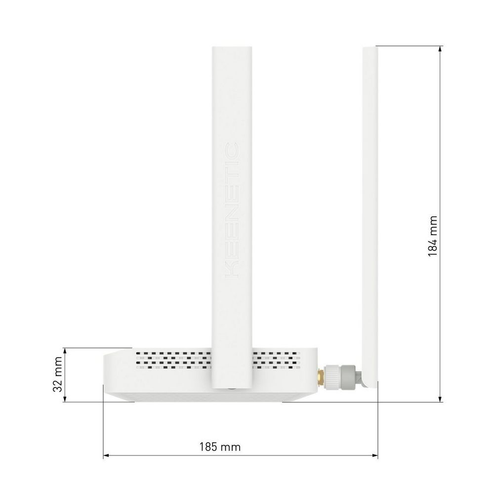 Маршрутизатор Keenetic Explorer 4G (KN-4910) Интернет-центр с модемом 4G, Mesh Wi-Fi 5 AC1200 и 4-портовым Smart-коммутатором