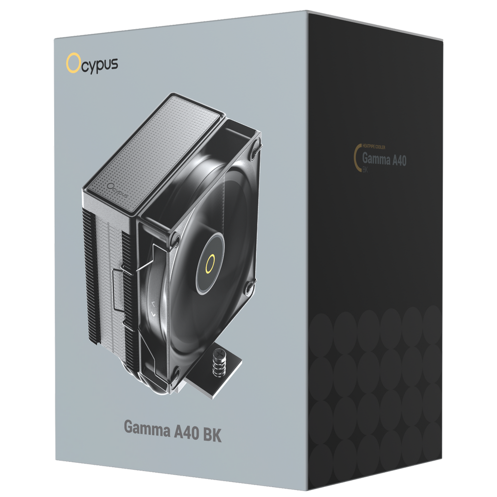 Вентилятор Cooler Ocypus Gamma A40 BK  Black 200W/ All Intel/ AMD AM*/ Screws
