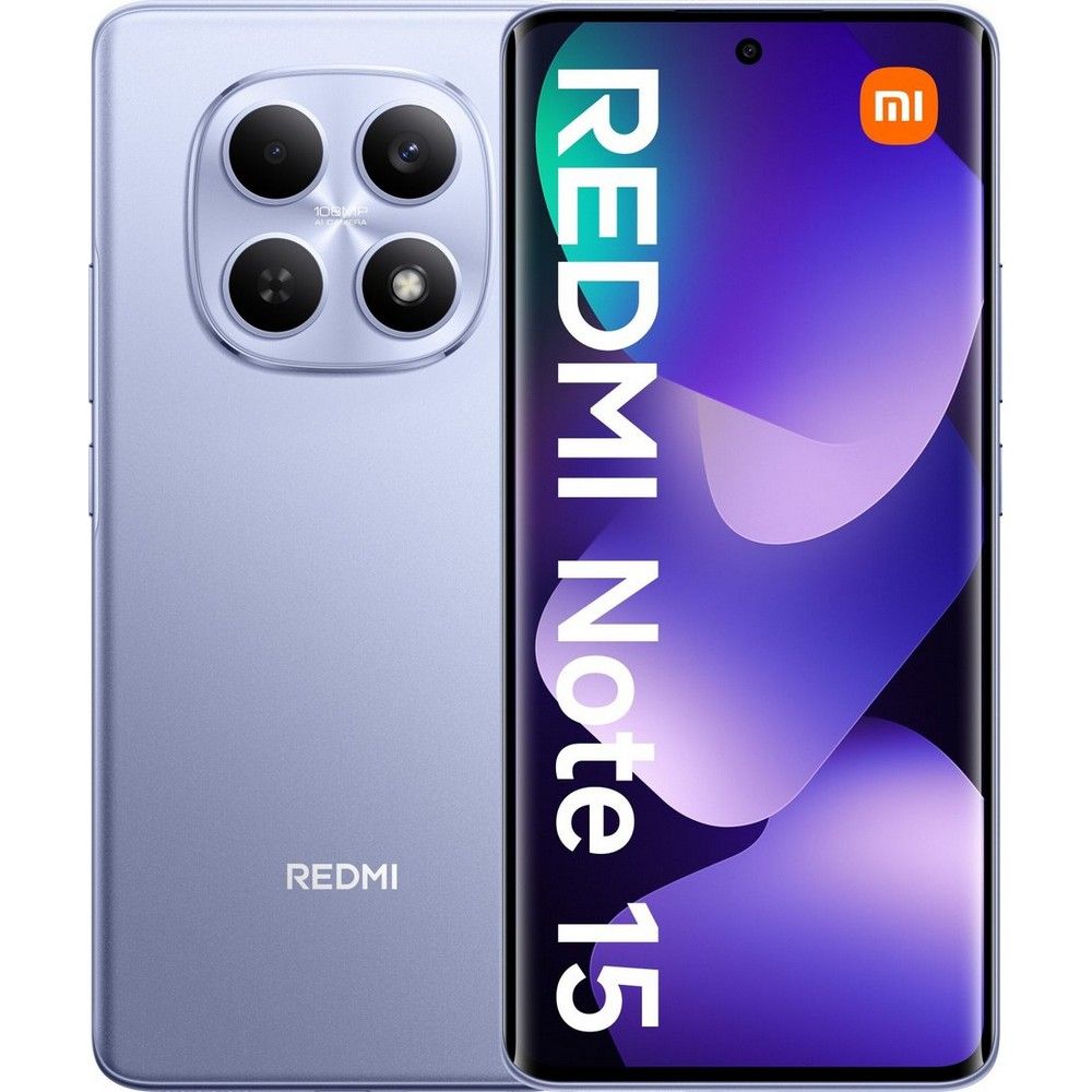 Смартфон Redmi Note 15 8+128Gb фиолетовый (MZB0MNZRU)