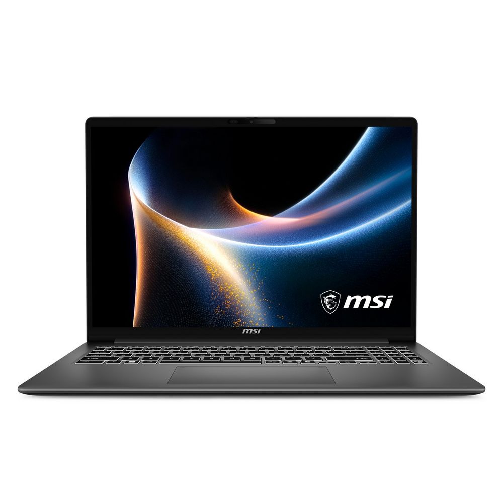 Ноутбук MSI Modern 16S AI+ G3MG-012XRU - 16", 1920x1200 (WUXGA), Intel Core Ultra 7 355 1700MHz 16 ГБ, SSD 512 ГБ, Intel Arc, Bluetooth, Wi-Fi, серый, FreeDOS, 9S7-26U211-012