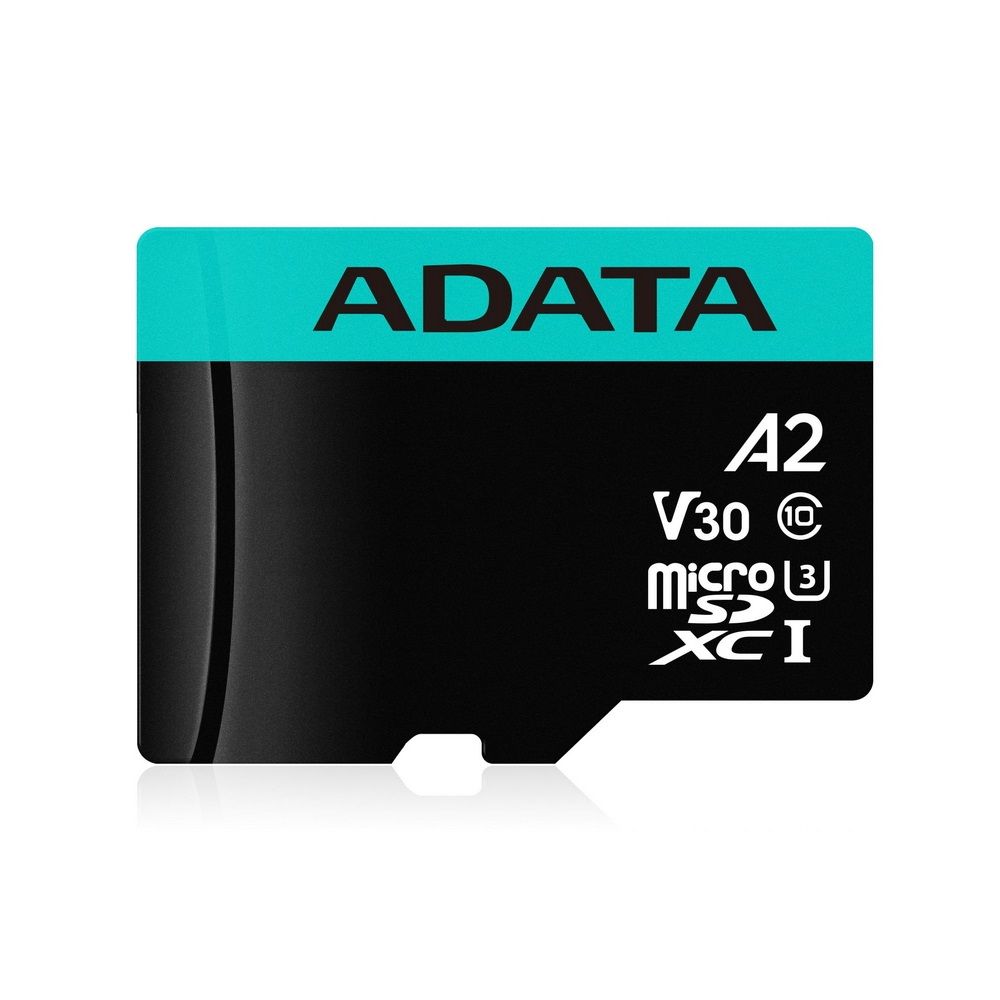 Карта памяти ADATA Bad Pack AUSDX512GUI3V30SA2-RA1 UHS-I U3 Class 10/V30S/A2, Adapter, 100/80 MB/s, RTL (771359)