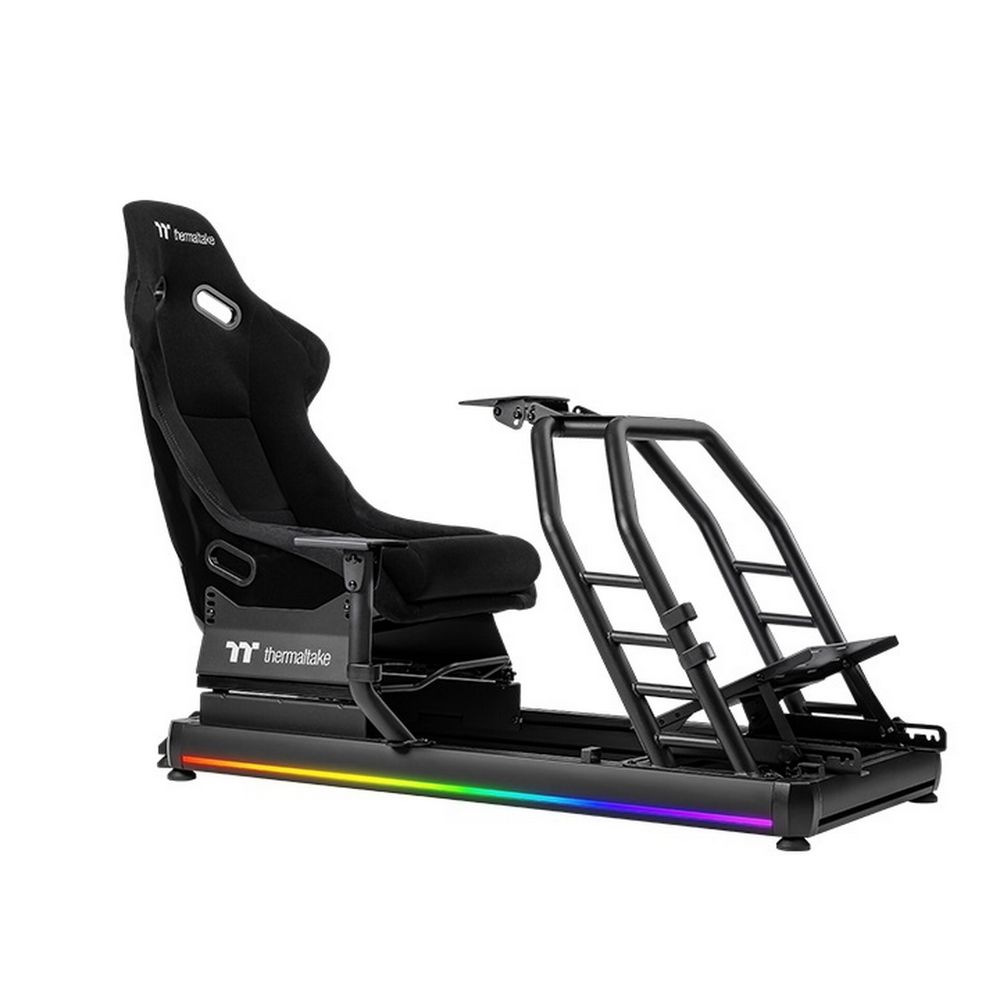 Игровая приставка Thermaltake Bad Pack GR500 Racing Simulator Cockpit /Steel+AluminumBlack/01