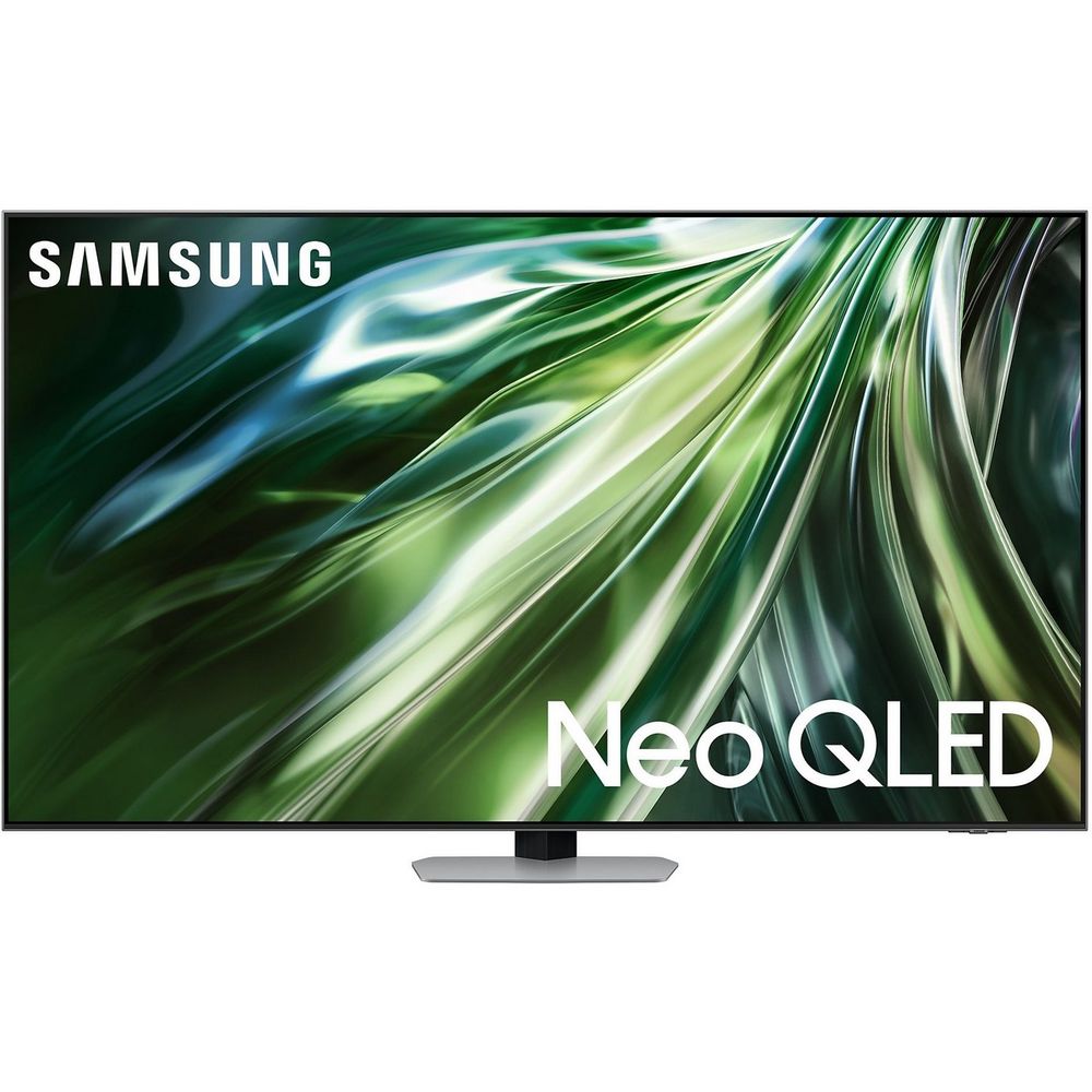 Телевизор Samsung 55" QE55QN90DAUXRU серебристый QLED 4K UHD 120Hz Smart TV
