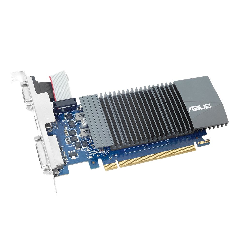Видеокарта ASUS GT710 EVO 2GB GDDR3 64bit VGA DVI HDMI PASSIVE LP [GT710-SL-2GD3-BRK-EVO]