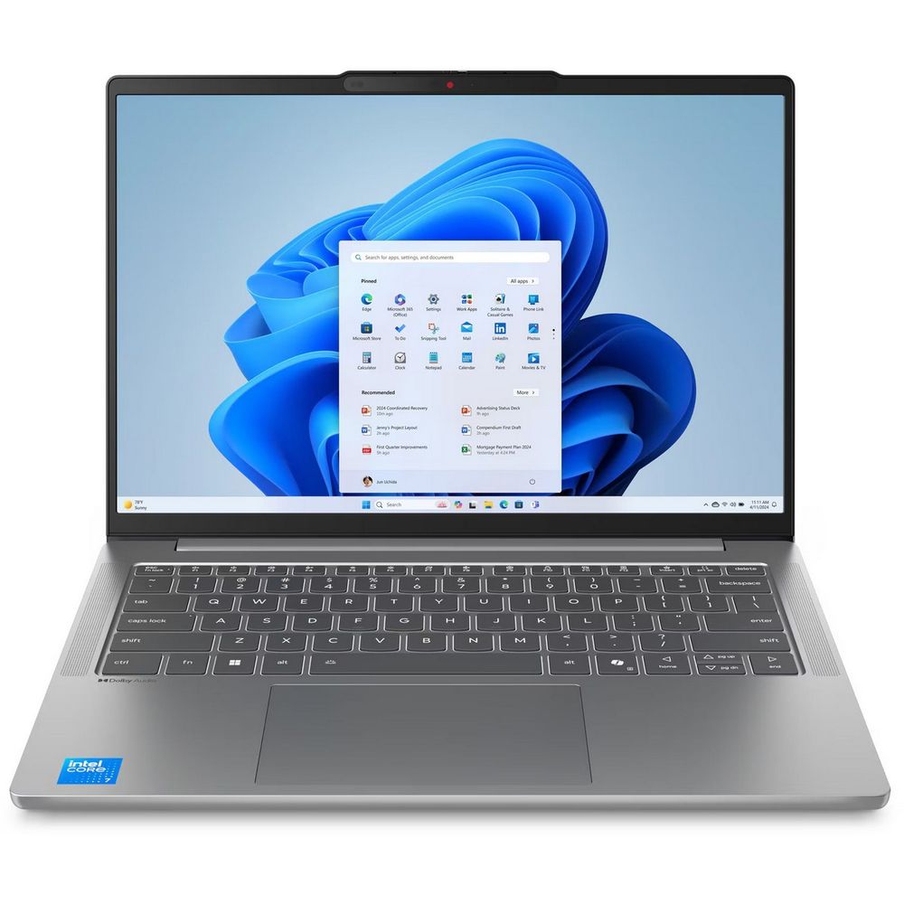 Ноутбук Lenovo IdeaPad Slim 5 14IRH10R, 14" (1920x1200) OLED/Intel Core 5 210H/32 ГБ DDR5/1024 ГБ SSD/Intel Graphics/Без системы, Серый (83J0001BRK)