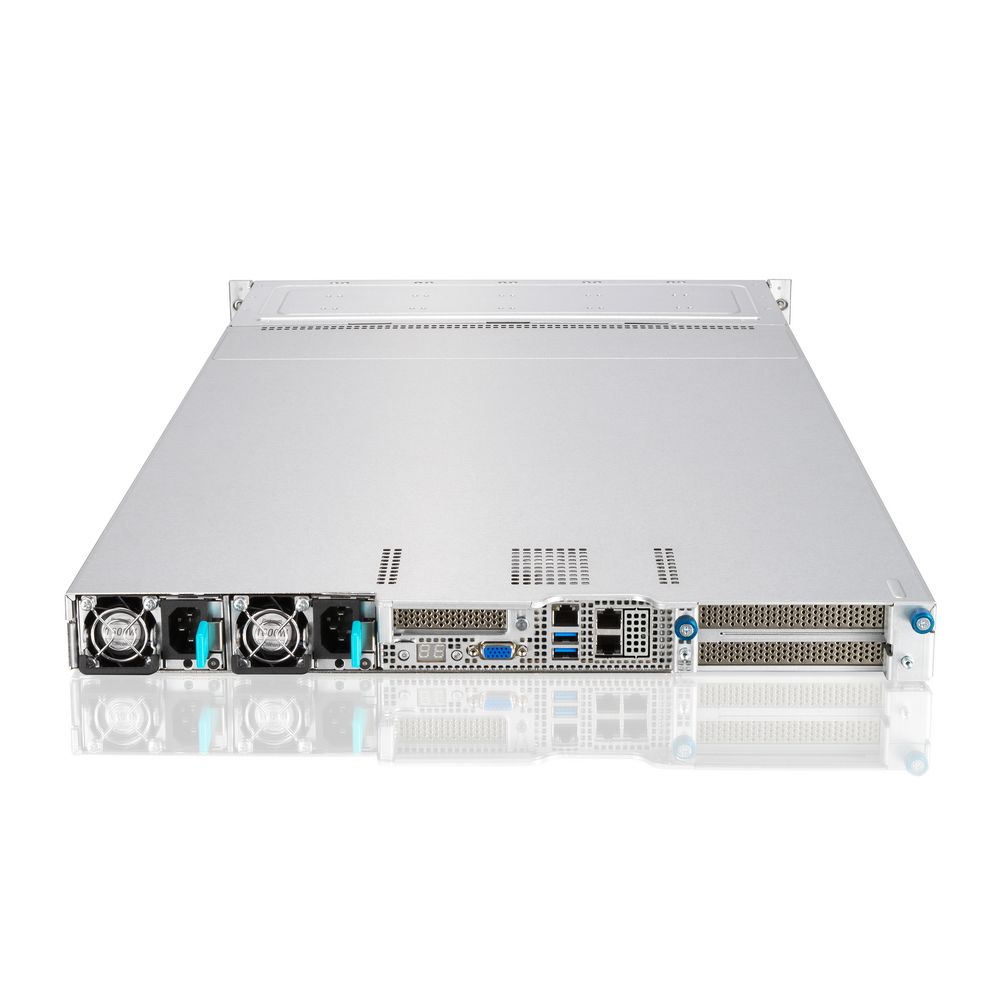 Платформа системного блока ASUS RS700-E10-RS12U 3x SFF8643 + 6x SFF8654x8, 12x trays (12x NVMe/SAS/SATA on the backplane, 12 NVMe to m/b), 2x X710-AT2 10G, 2x 1600W (361664)
