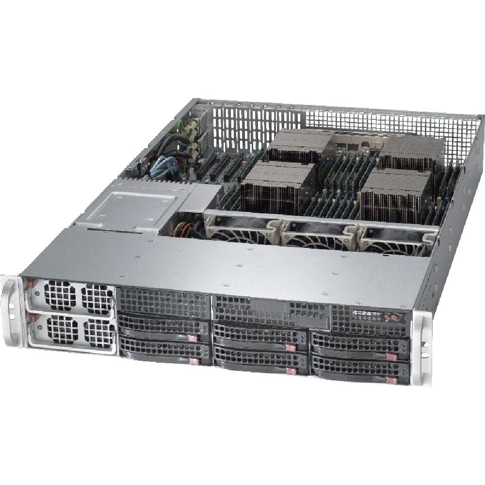 Корпус для сервера Supermicro CSE-828TQ-R1K43LPB