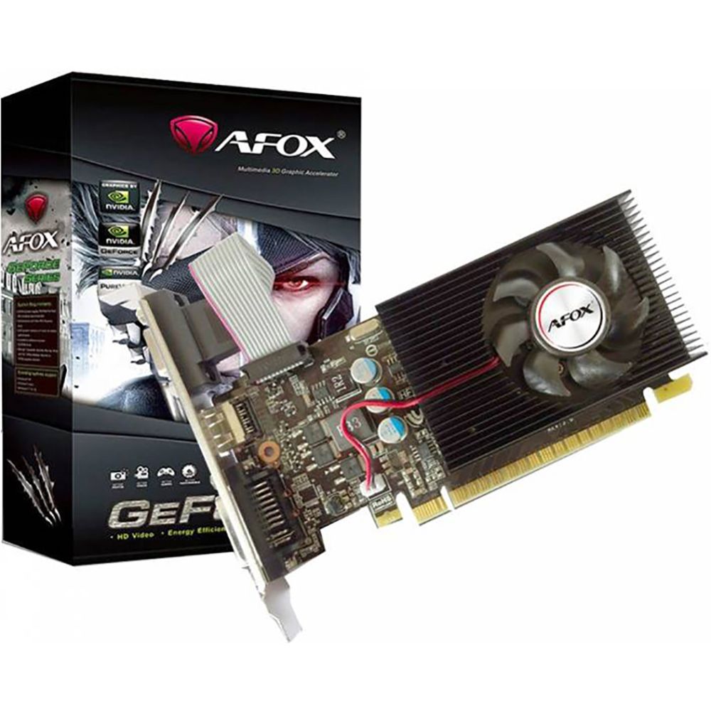 Видеокарта Afox AF730-4096D3L6, GT 730, 4GB GDDR3, PCI-E 2.0, Low Profile