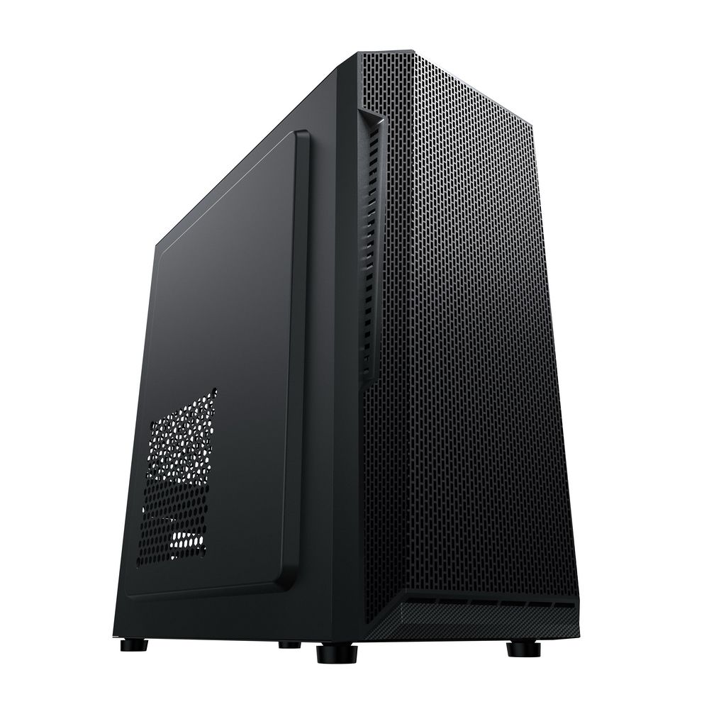 Компьютерный корпус ACD Coffre 104M mATX, черный, CPU 140мм, VGA 245мм, PSU 285мм, 2x3.5INT, 1x2.5INT, 2xUSB 2.0, 1xUSB 3.0, HD Audio, w/o FAN, w/o PSU