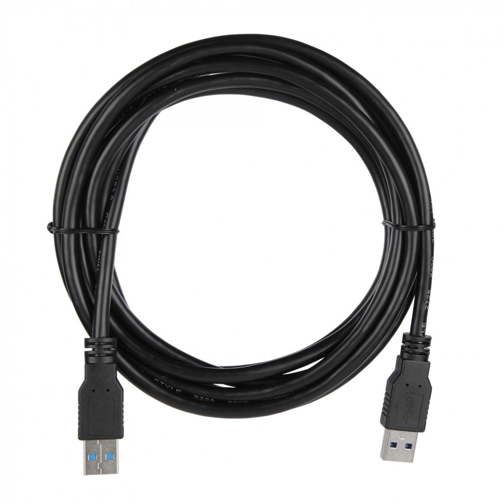 Кабель ACD-U3AAM-30L |ACD-U3AAM-30L| USB 3.0, A male - A male, ТТХ: |ACD-U3AAM-30L| (7/0.12BC+HDPE)*1P+|(7/0.12BC+HDPE)*2C+7/0.12BC+AL|*2P +7/0.16BC*2C+AL+7/0.12BC+B(80/0.12AL)PVC5.5, Черный, 3м (742125)