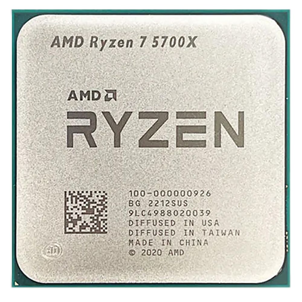 Центральный Процессор AMD RYZEN 7 5700X BOX (Vermeer, 7nm, C8/T16, Base 3,40GHz, Turbo 4,60GHz, Without Graphics, L3 32Mb, Default TDP 65W, w/o cooler, SAM4)